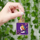 Porte-clés Perwinkle Pelican Bauble (main)