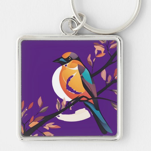 Porte-clés Perwinkle Pelican Bauble (Devant)