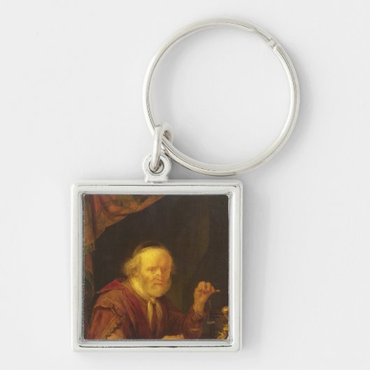 Porte-clés Pesage de l'or (Devant)