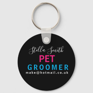 Porte-clés PET groomer, dog walker, designer artist