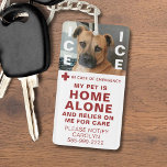 Porte-clés Pet ICE Safety Alert Contact Photo<br><div class="desc">Préparez-vous à prendre soin de votre animal de compagnie en coque, vous êtes dans une situation d'urgence et ne pouvez pas transmettre que votre animal de compagnie est ou est à la maison seul et vous compter sur vous pour prendre soin de vous et fournir un nom ou un numéro...</div>