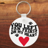 Porte-clés Pet Loss Memorial Photo Keepsaké Citation Sympathi (Verso)