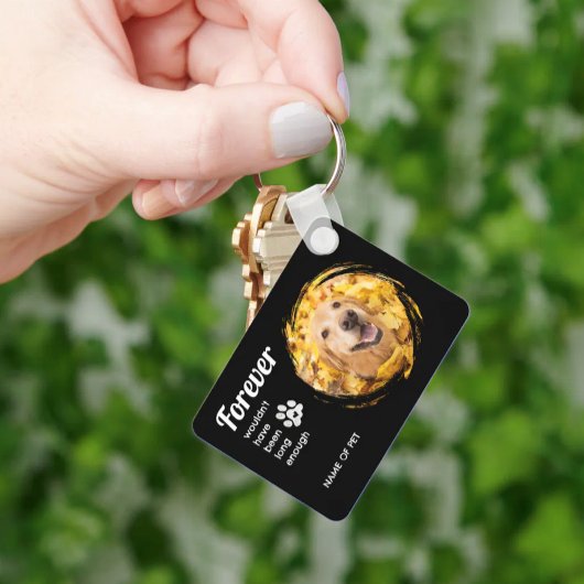 Porte-clés PET LOSS your photo and name