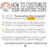 Porte-clés PET LOSS your photo and name