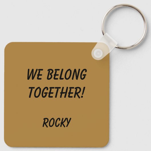 Porte-clés Pet Talk  (Dos)