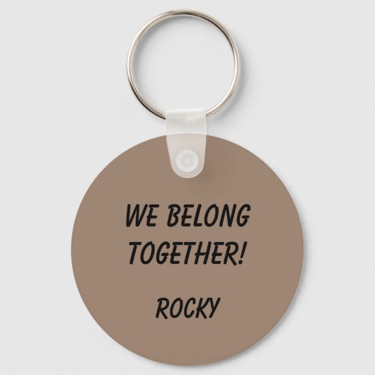 Porte-clés Pet Talk (Verso)