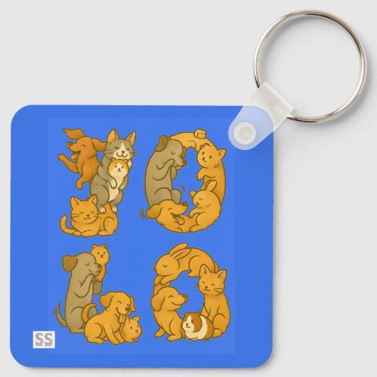 Porte-clés Pet YOLO  (Dos)