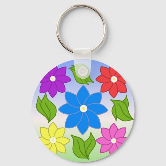 Porte-clés Pétales D'Été (Recto)