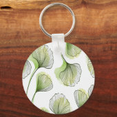 Porte-clés Pétales verts (Recto)