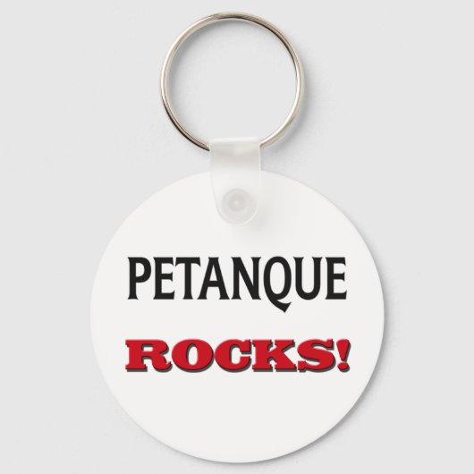 Porte-clés Petanque Rocks (Recto)