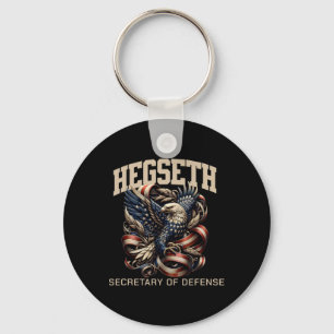 Porte-clés Pete Hegseth Secrétaire à la Défense partisan de T