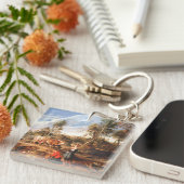 Porte-clés Peter Paul Rubens Milkmaips avec du bétail sur une (Devant Droit)