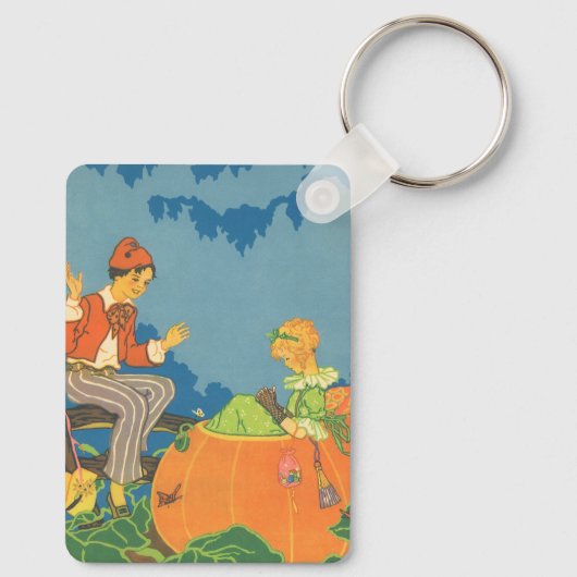 Porte-clés Peter Peter Citrouille Mangeur, rime de la pépiniè (Verso)