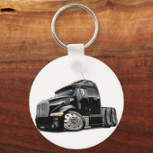 Porte-clés Peterbilt Black Truck (Recto)