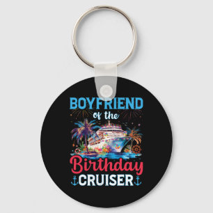 Porte-clés Petit ami de la croisièreuse d'anniversaire Funny 