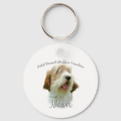Porte-clés Petit Basset Griffon Vendeen Maman 2 (Verso)