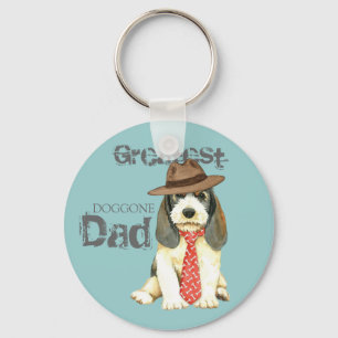 Porte-clés Petit Basset Griffon Vendeen Papa