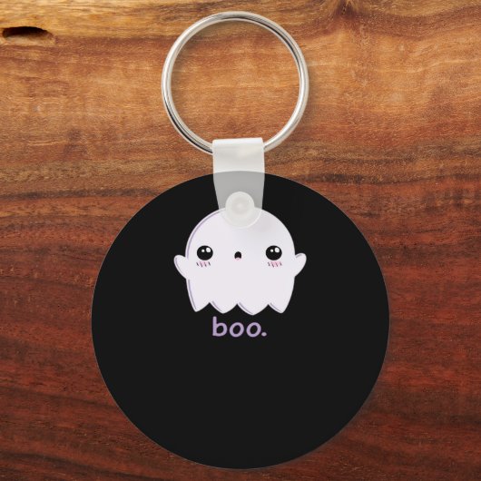 Porte-clés Petit Boo mou Halloween (Recto)