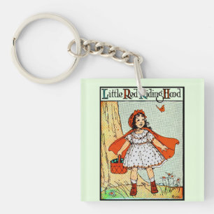 Porte-clés Petit Chaperon Rouge Vintage Mignon
