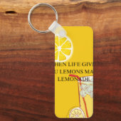 Porte-clés Petit charme citron (Recto)
