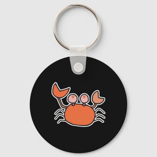 Porte-clés petit crabe mignon (Recto)