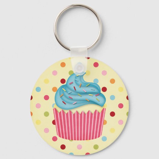 Porte-clés petit cupcake (Recto)