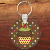 Porte-clés petit cupcake (Recto)