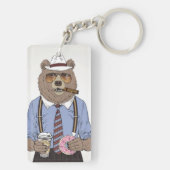 Porte-clés Petit déjeuner d'ours (Dos)