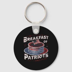 Porte-clés Petit-Déjeuner Patriots Pancake American Cake 4ème