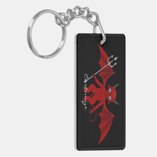 Porte-clés Petit diable rouge Thunder_Cove (Devant gauche)