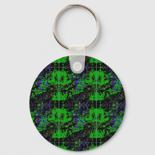 Porte-clés Petit diable vert