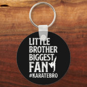Porte-clés Petit Frère Plus Grand Ventilateur Karate Bro Fier (Recto)