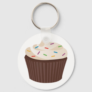 Porte-clés Petit gâteau de chocolat