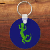 Porte-clés Petit gecko vert (Recto)