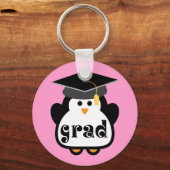 Porte-clés Petit Grad Penguin Graduation Cadeau (Recto)