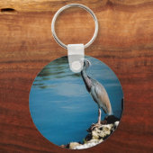Porte-clés Petit héron bleu (Recto)