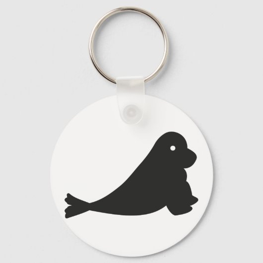 Porte-clés Petit léopard de mer (Recto)