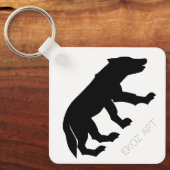 Porte-clés Petit loup (Recto)