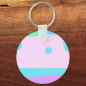 Porte-clés Petit monstre Abstrait ou paysage Abstrait (Recto)