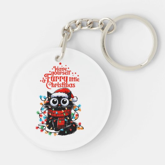 Porte-clés Petit Noël Furry (Dos)