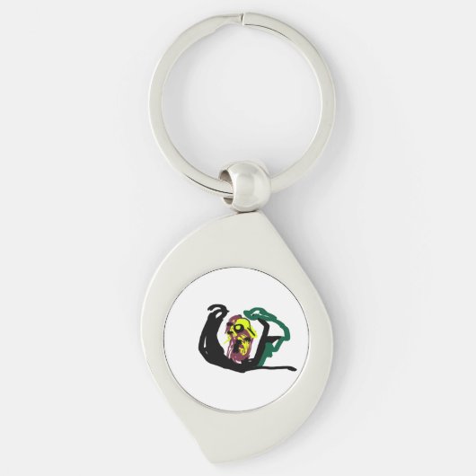 Porte-clés Petit oiseau pend (Devant)