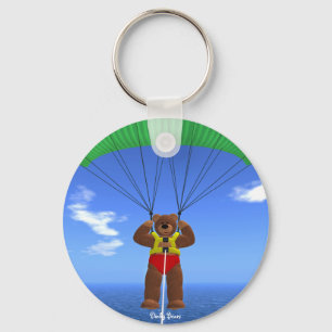 Porte-clés Petit ours de parapentisme