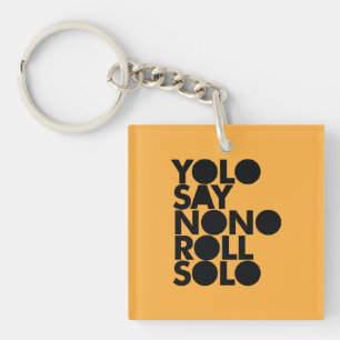 Porte-clés Petit pain de YOLO en solo rempli