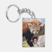 Porte-clés Petit panda rouge pâle (Devant gauche)