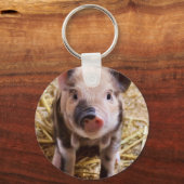 Porte-clés Petit petit bébé petit cochon (Recto)