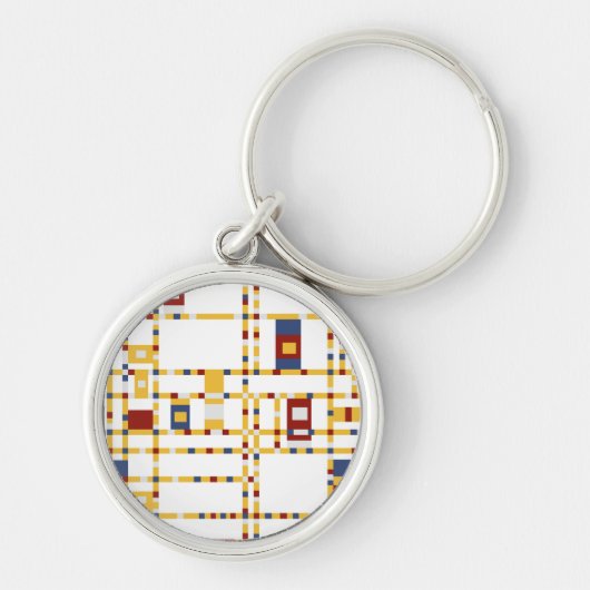 Porte-clés Petit Porte - clé arrondi Premium (1,44 po) (Devant)