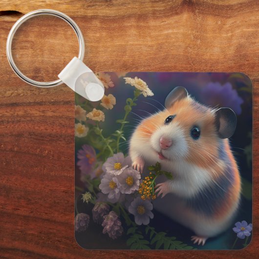 Porte-clés Petit Porte - clé Hamster Explorer (Recto)