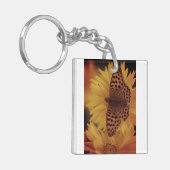 Porte-clés Petit Porte - clé papillon" (Devant gauche)
