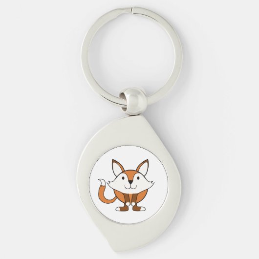 Porte-clés Petit renard (Devant)