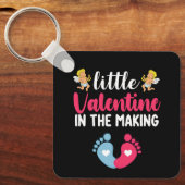 Porte-clés Petit Saint-Valentin en devenir Grossesse Enceinte (Recto)